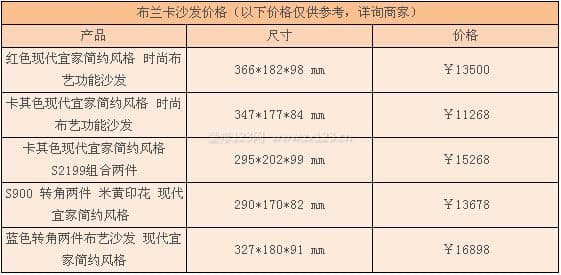 布兰卡沙发