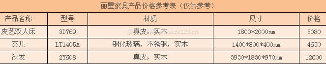 丽星家具