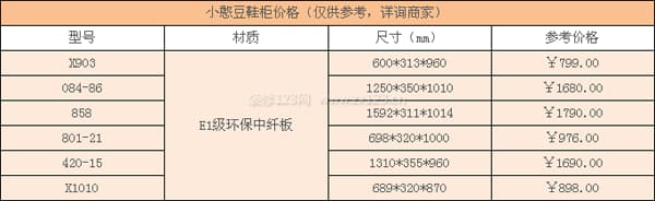 小憨豆鞋柜