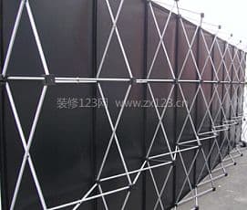 拉网式展架