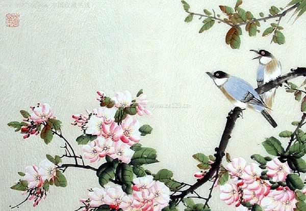 工笔花鸟画图3
