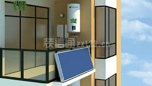 壁挂式太阳能热水器