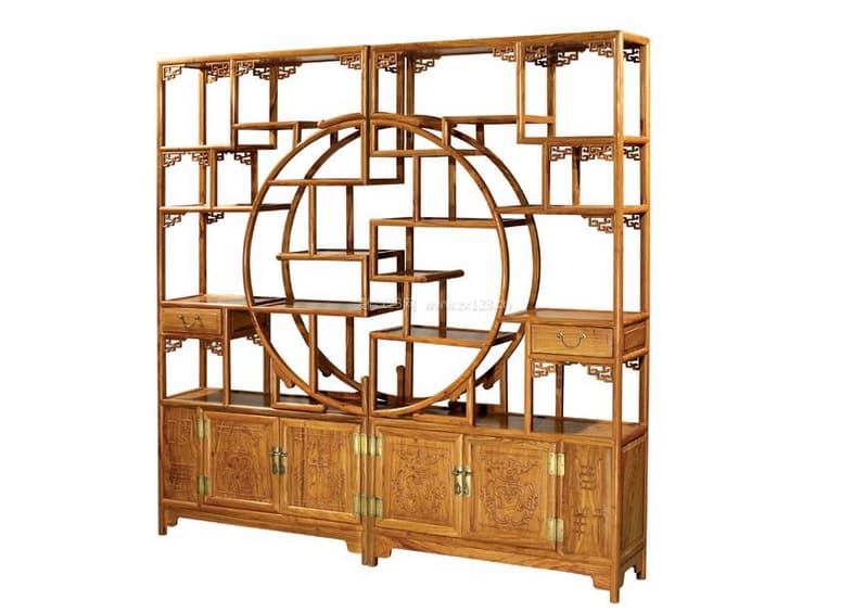 红木博古架图3