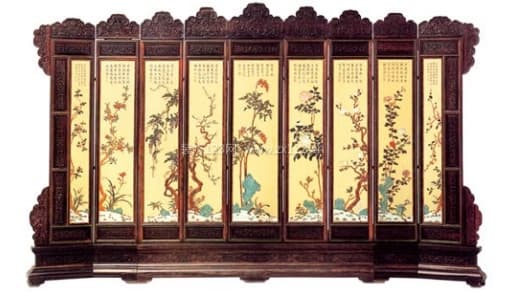 古典屏风