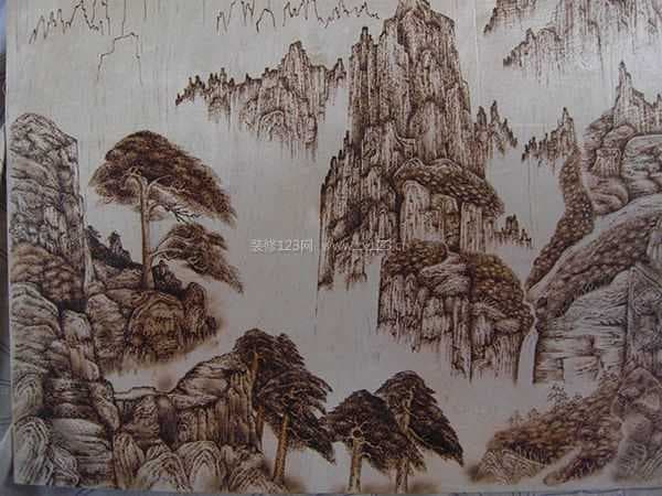 烙画