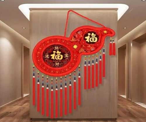 入户门挂葫芦怎么挂