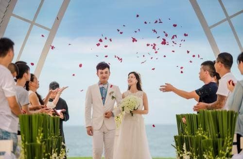 结婚当天写给老公的话
