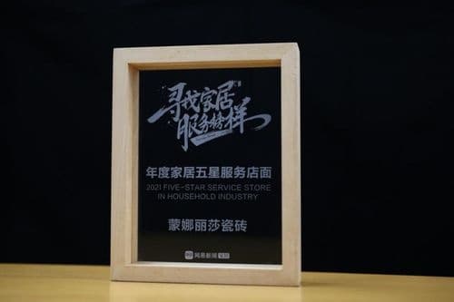 品质榜样！蒙娜丽莎荣获家居行业服务榜样！