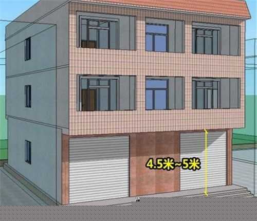 农村自建房层高多少合适