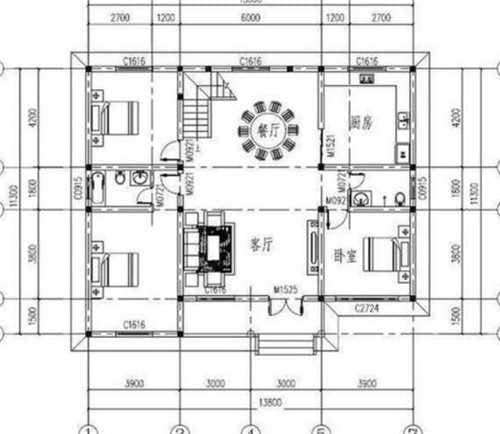 3套农村自建房设计图三层