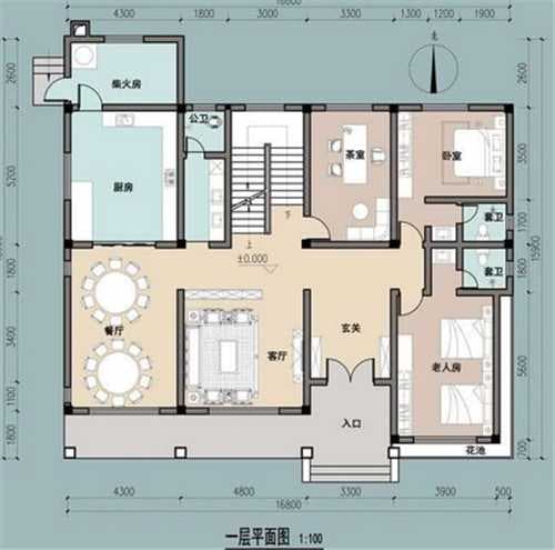 农村自建房布局方法
