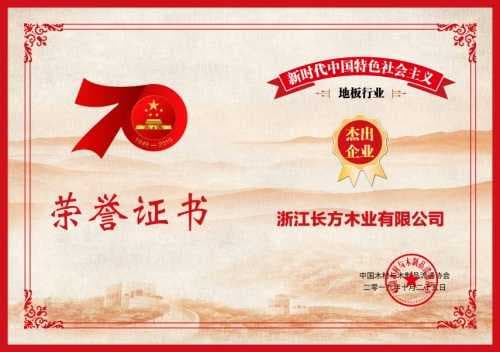 “壮丽七十年，奋进新时代”丨梵·戴克获2019世界木地板大会双项荣誉图2