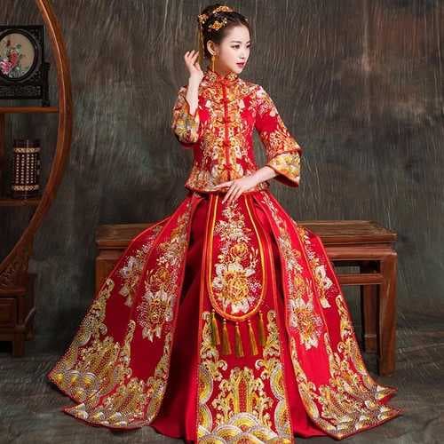 秀禾服什么时候穿