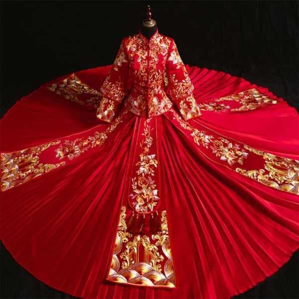结婚穿秀禾服什么寓意