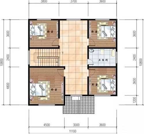 农村二层简单自建房设计图