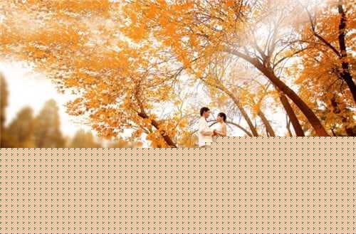 金秋十月祝福结婚词语