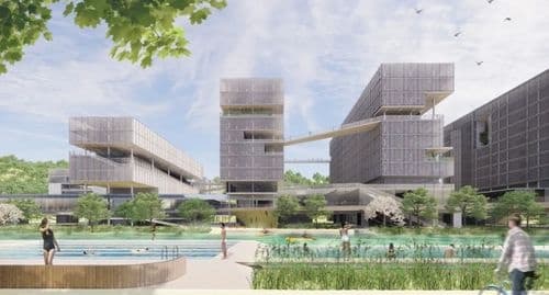 先锋的大学校园，reMIX临界工作室中科院深圳理工大学