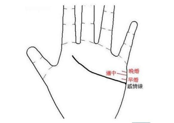 婚姻线很长代表什么