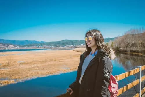 拉市海阳光海岸花海
