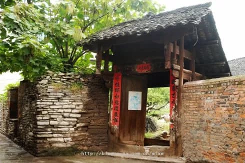 大石板屋场民居