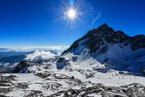 雪山坑