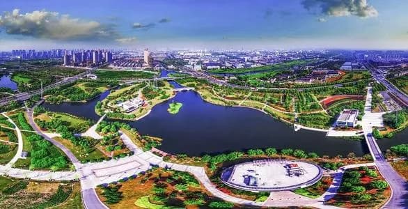 无锡九里河湿地公园