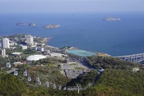 大连莲花山观景台