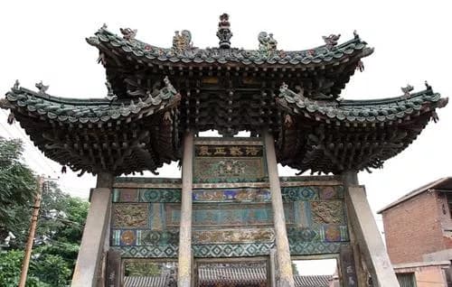 崇宁真君庙牌楼