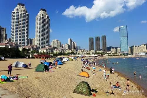 大连星海浴场