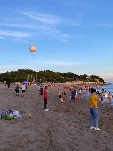 厦大白城沙滩