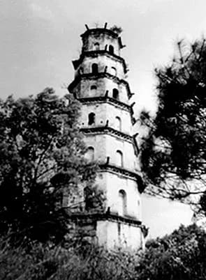 鸿塔水心亭渡头