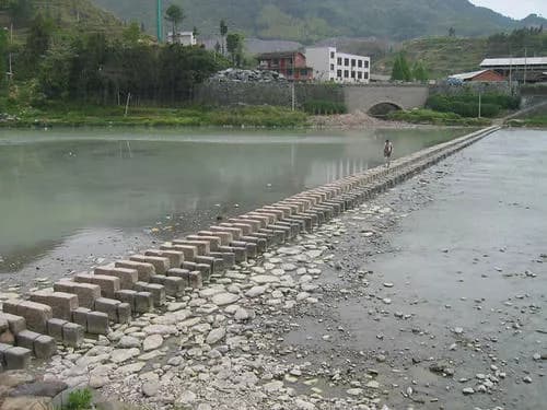 石坑碇步桥
