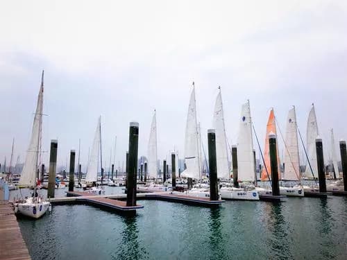 厦门五缘湾帆船港
