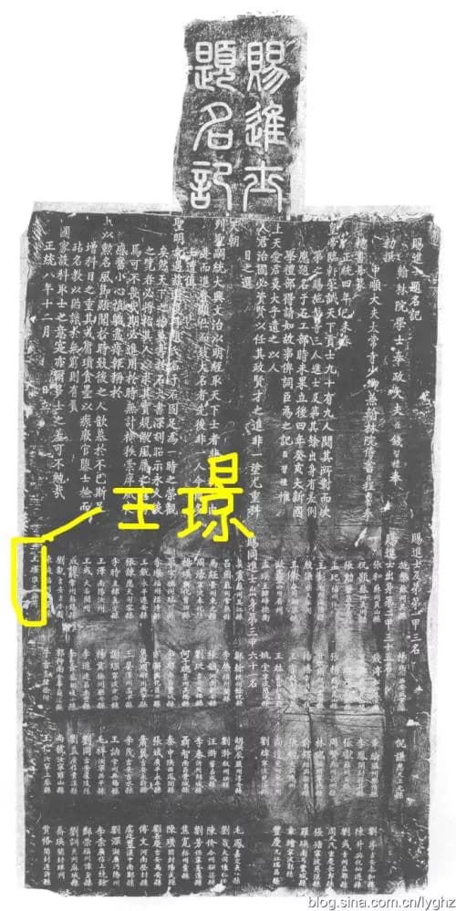 海州乡贡进士题名碑