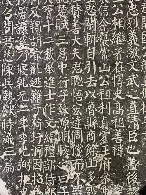 特授郾城县正堂加五级记录十次鲁碑