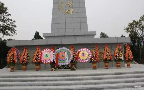 迪口梅岭江老魏烈士墓